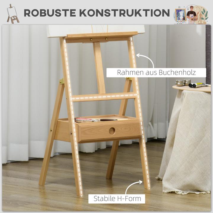 Produktbild Vinsetto Staffelei