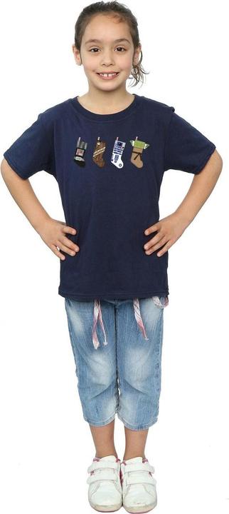 Produktbild Star Wars Christmas Stockings TShirt Mädchen (140, 146)