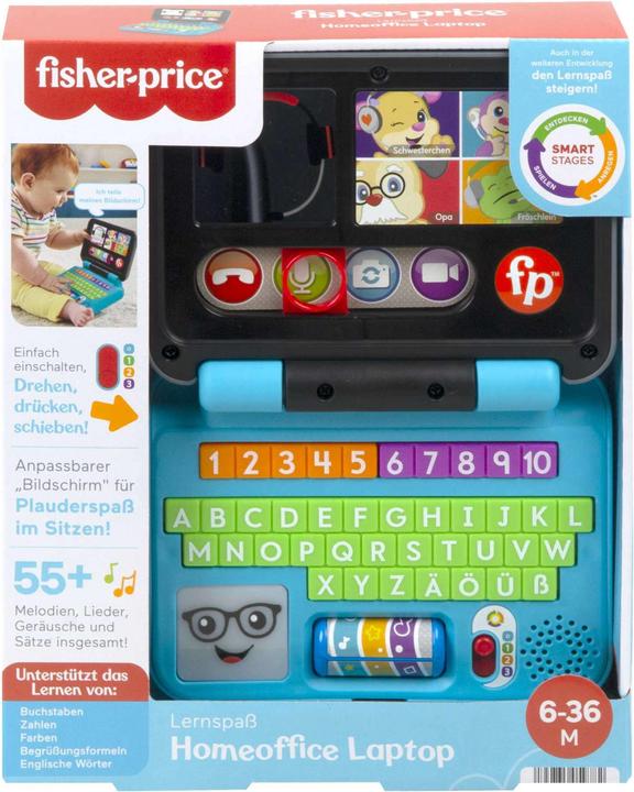 Productafbeelding Fisher-Price Leerplezier Laptop voor thuis (Duits, Engels)