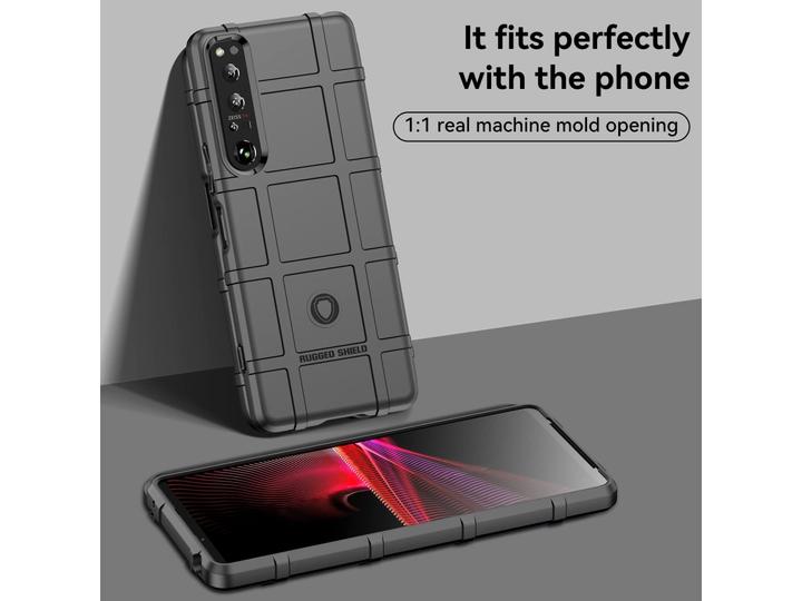 Produktbild Screenguard Sony Xperia 1 IV Rugged Shield Hülle (Sony Xperia 1 IV)