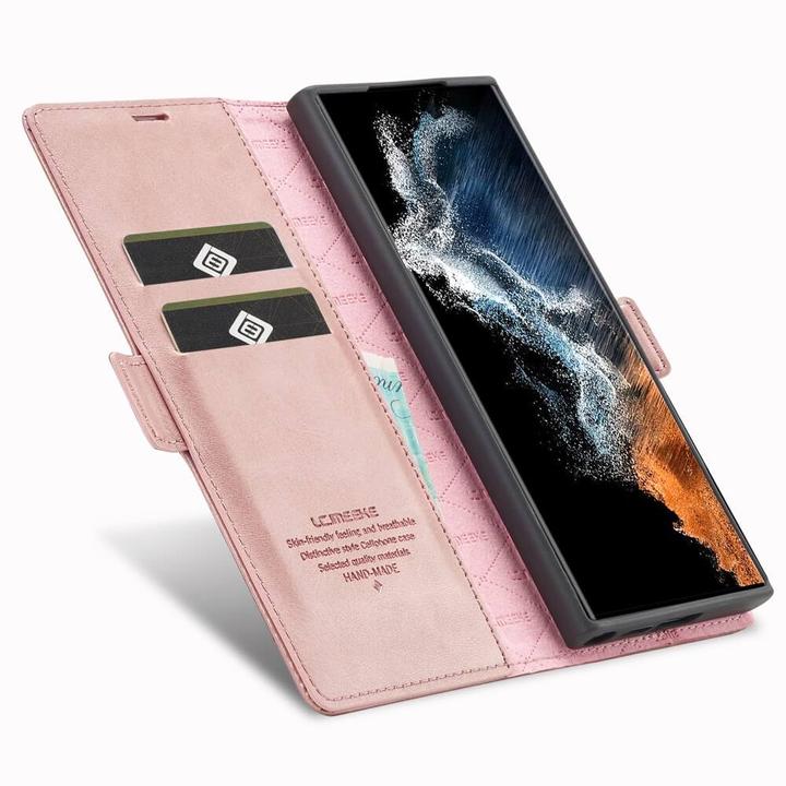 Immagine prodotto Cover-Discount Galaxy S23 Ultra - Custodia Stand Flip Cover rosa (Samsung Galaxy S23 Ultra)