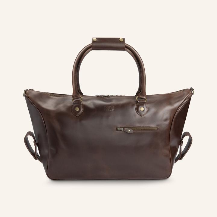 Immagine prodotto Buckle & Seam Weekender in pelle Linwood Brown / (37 l, Bagaglio a mano (fino a 50 litri))