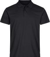 Poloshirt Clique Basic 028230, Baumwolle, schwarz, Grösse M (M)