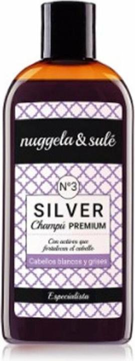 Actual product image Nuggela & Sulé Nº3 SILVER champú premium 250 ml (250 ml, Liquid shampoo)