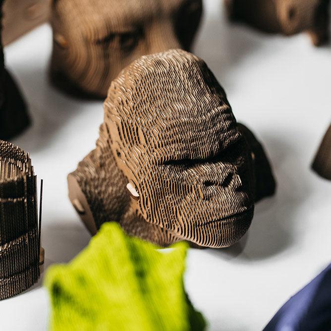 Produktbild Cartonic Gorilla - 3D Modell aus Karton