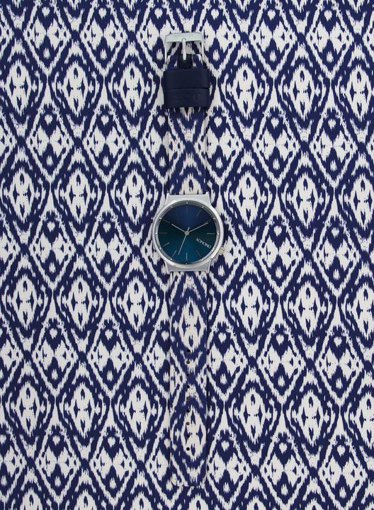 Produktbild Komono The Wizard Print Series Batik Blues (Analoguhr, 36 mm)