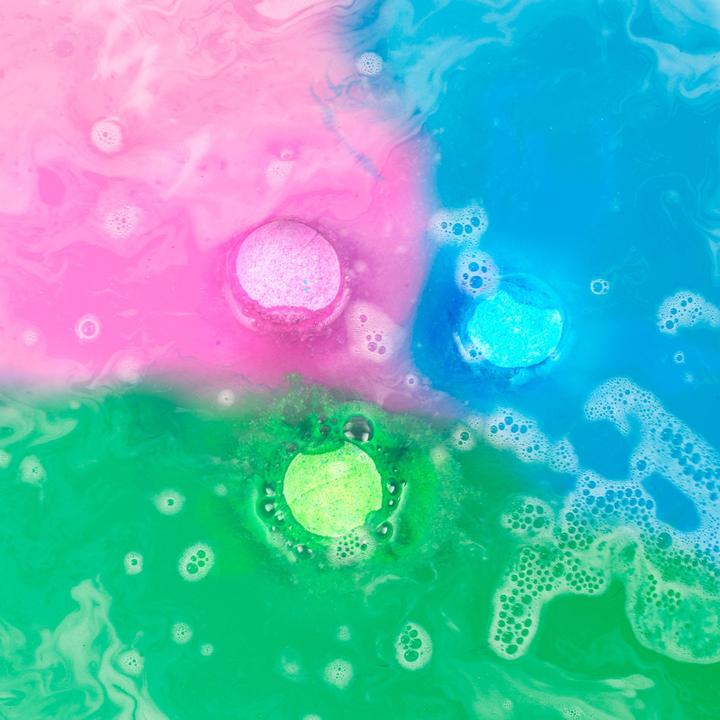 Actual product image Gift Republic Rainbow bath bombs (Bath bombs)
