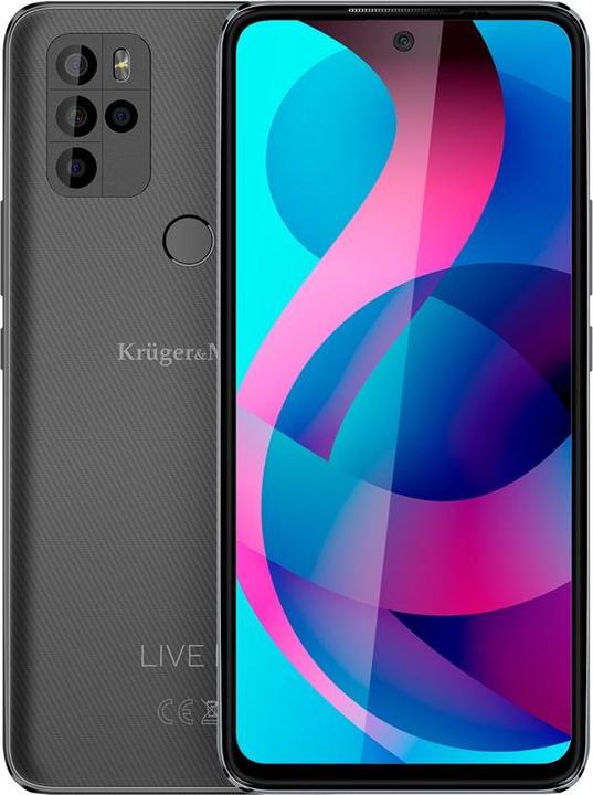 Produktbild Krüger&Matz Live 10S (256 GB, Grau, 6.67", Dual SIM, 48 Mpx, 4G)