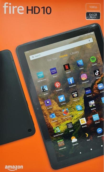 Immagine prodotto Amazon Fire HD 10 (2021) incluso Alexa (10.10", 64 GB, Nero)