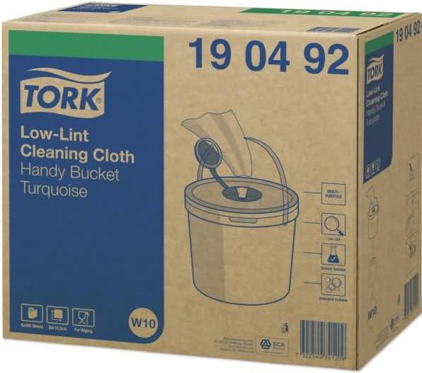 Actual product image Tork Czyściwo włókninowe o niskim stopniu pylenia, premium - seledynowe (1 x)