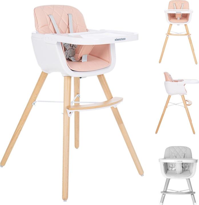 Produktbild Kikkaboo Hochstuhl 2 in 1 Woody (Hochstuhl)