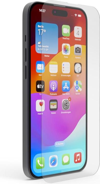 Produktbild Hama Premium Crystal Glass (1 Stück, Apple iPhone 15 Plus, Apple iPhone 15 Pro Max)