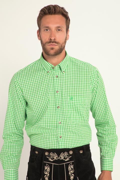 Produktbild JP1880 Karohemd, Tracht, Langarm, Buttondown-Kragen, Modern Fit (3XL)