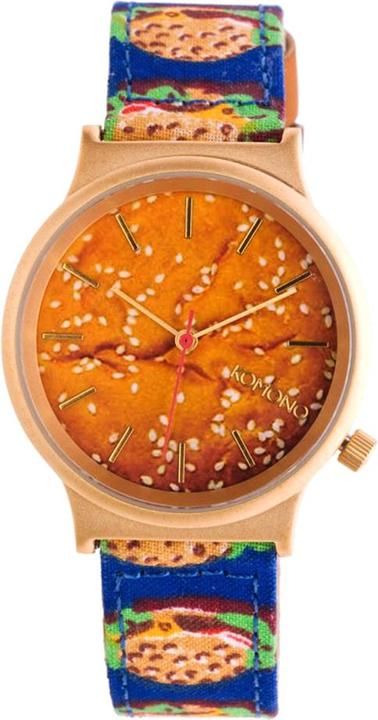 Produktbild Komono The Wizard Print Series Burgertime (Analoguhr, 36 mm)