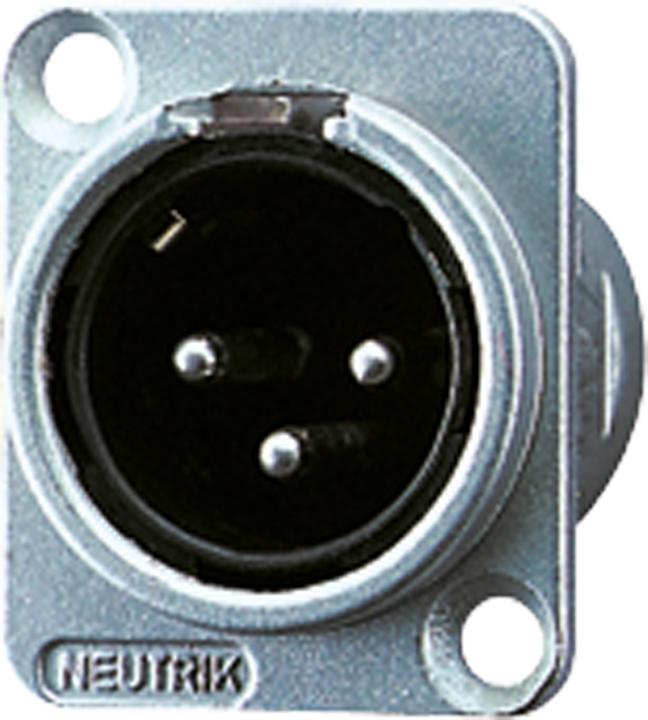 Produktbild JUNG Gehäuse OT XLR 1f ws glz Schraubbef ohne CXLR-S