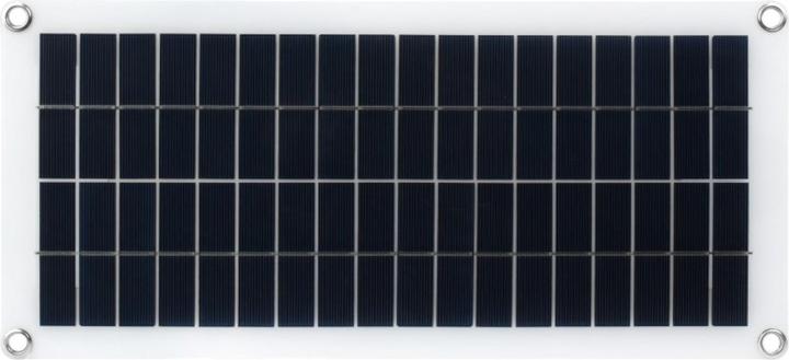 Produktbild WaveShare 18V 0.6A Semi flexibles polykristallines Solarmodul 10W mit USB Port (10 W, 0.46 kg)