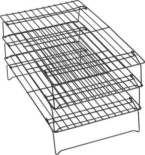 Image du produit Patisdécor Grilles de refroidissement empilables (3pcs) (3 x, Grille de refroidissement)