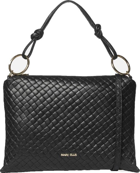 Marc Ellis Damen Umhängetasche Made In Italy - Modell Astrea Prime - 100% Leder - 36.0 X 26.5 X 3.0 Cm