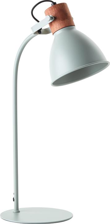 Produktbild Brilliant Erena Tischleuchte 52cm hellgrün Metall/Holz Schnurzwischenschalter 1 (E27)