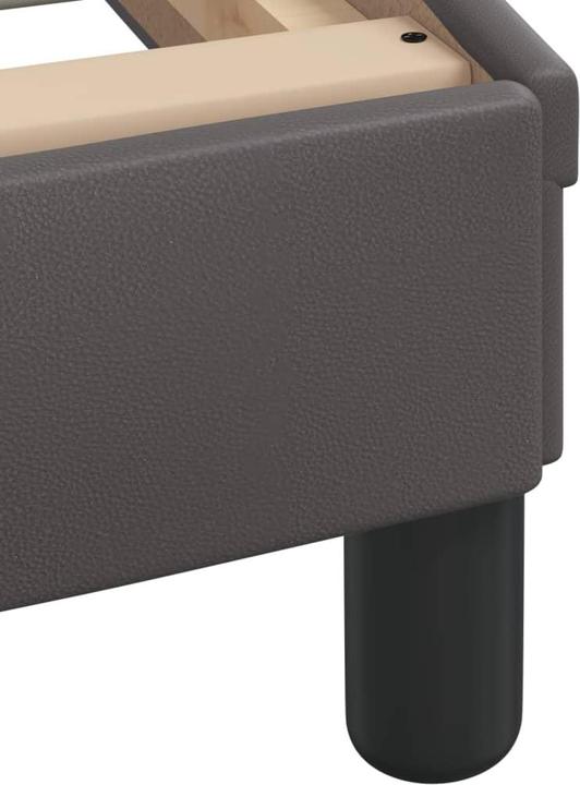 Produktbild VidaXL Bett mit Matratze 80 x 200 cm Kunstleder (80 x 200 cm)