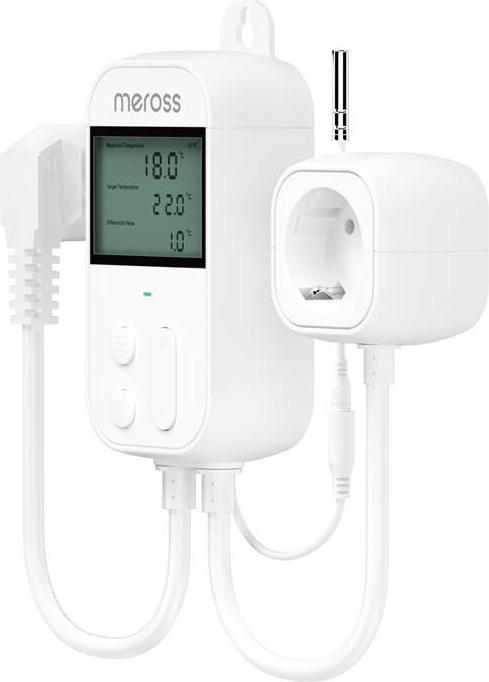 Productafbeelding Meross SMART HOME WI-FI THERMOSTAT/HEAT.&COOLING MTS200BHK