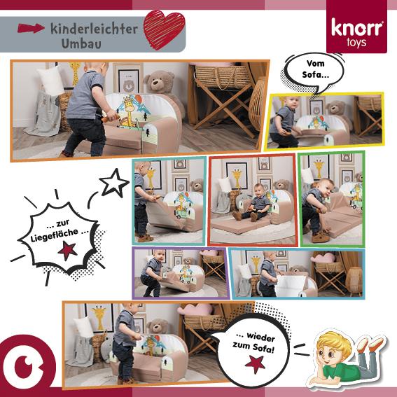 Image du produit Knorrtoys Kindersofa - "Faultier" (Canapé pour enfants)