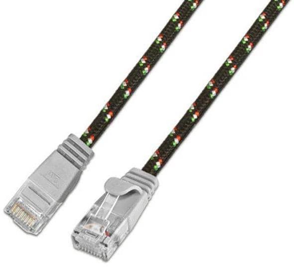 Produktbild Wirewin Netzwerkkabel mit Nylonmantel (UTP, CAT6, 1 m)