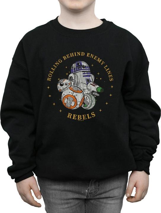 Produktbild Star Wars The Rise Of Skywalker Rolling Behind Enemy Lines Sweatshirt Jungen (128)