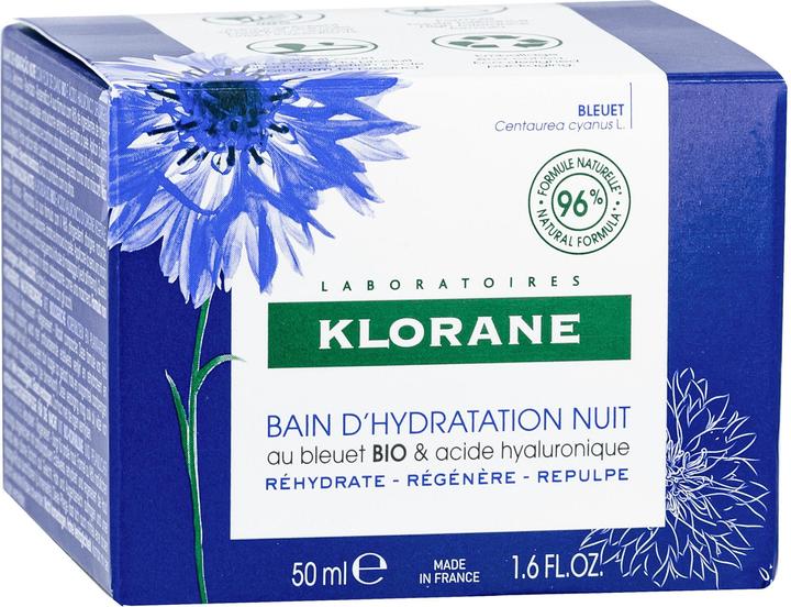 Image du produit Klorane Bleuet bio soin d'hydratation nuit (50 ml)