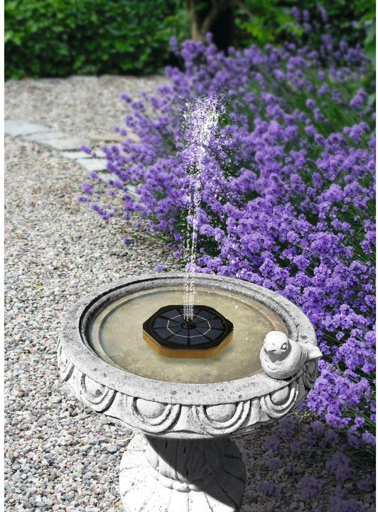 Produktbild Garvida Solar-Gartenfontäne (Flächenregner)