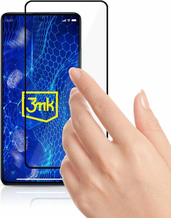 Produktbild 3MK Hardglass Max Lite Bildschirmschutz (1 Stück, Xiaomi Redmi Note 12 5G)
