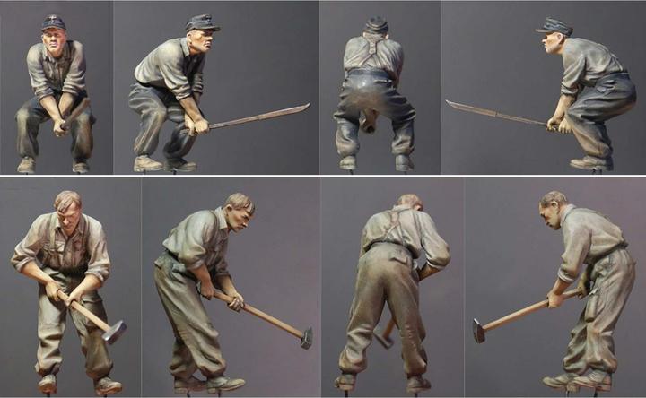 Image du produit Mini art French Tank Repair Crew.Special Edition