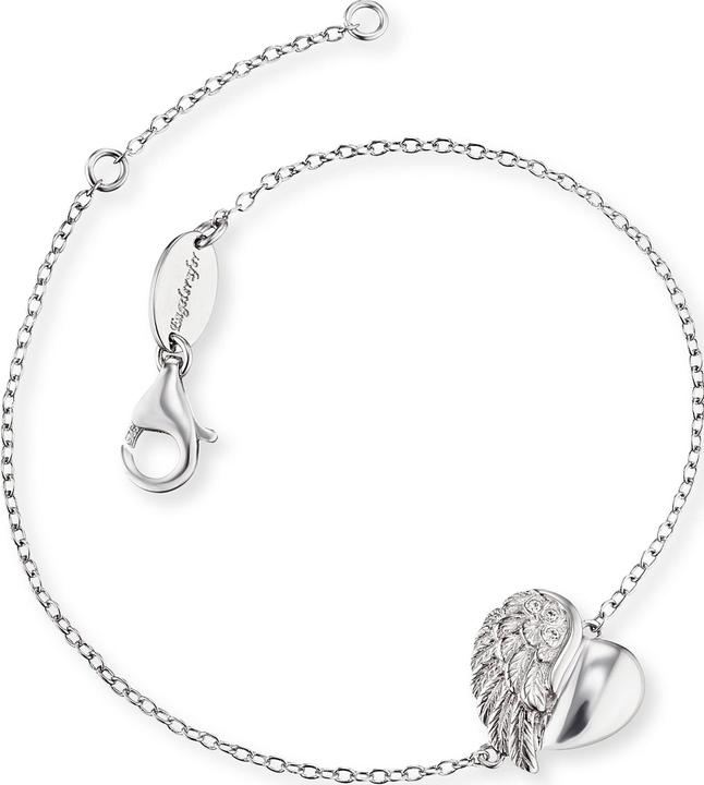 Engelsrufer Armband Herzflügel (17.50 cm, 925er Silber)