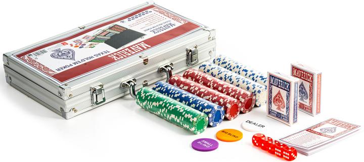 Actual product image Cartamundi Mallette Poker 300 Jetons