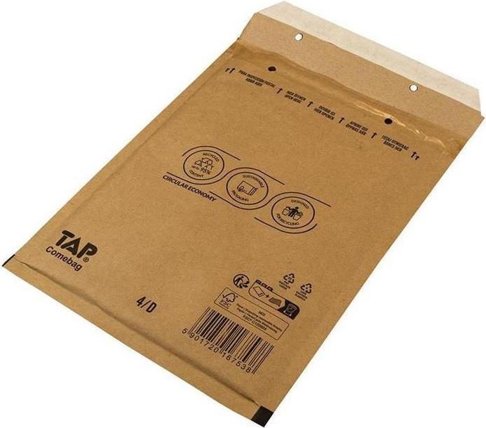 Produktbild Transpak Luftpolsterversandtasche Innenmass 180x265mm Aussenmass 200x275mm C5 Papier/Kunststoff LxBmm (100 x)