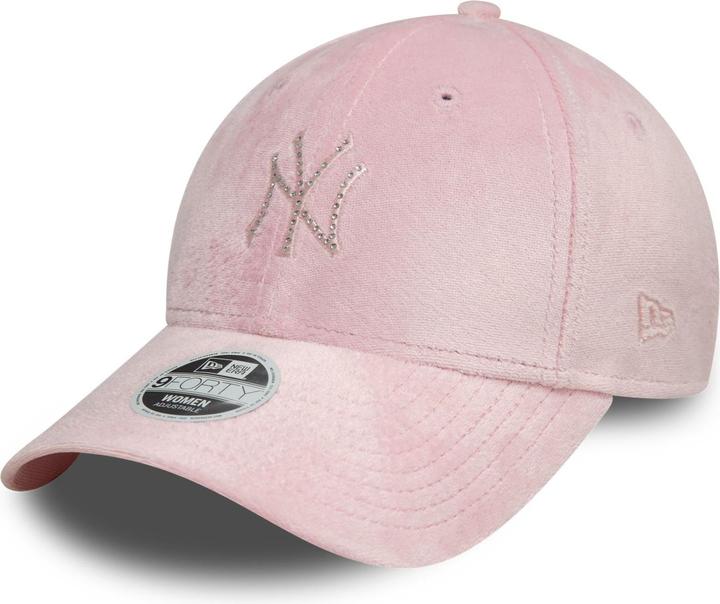 Image du produit New Era 9Forty Femme Cap - VELOUR DIAMANTE NY Yankees rose