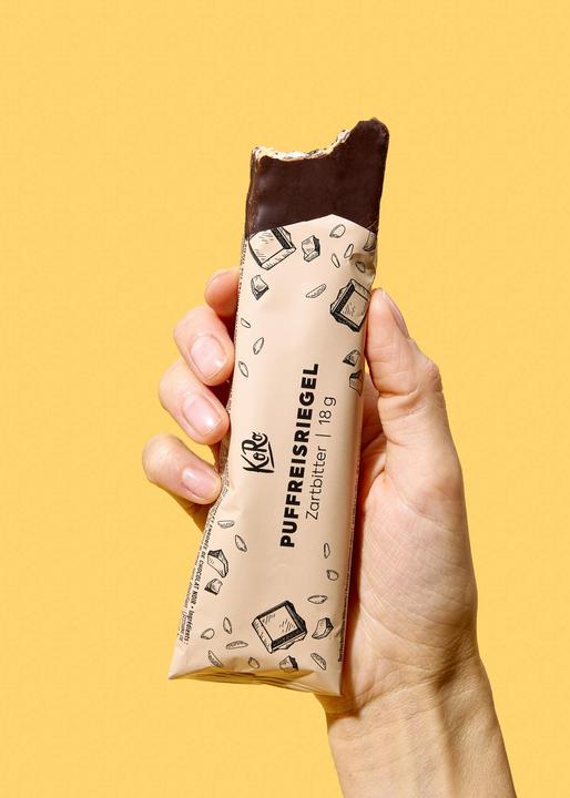 Produktbild KoRo Riegel aus braunem Vollkornreis überzogen mit dunkler Schokolade (1 Stk., 360 g)