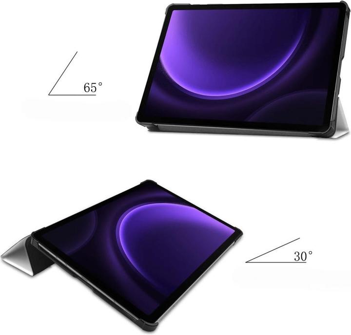 Actual product image Cover-Discount Galaxy Tab S9 FE+ - Tri-fold Smart Case Good Night (Galaxy Tab S9 FE+)