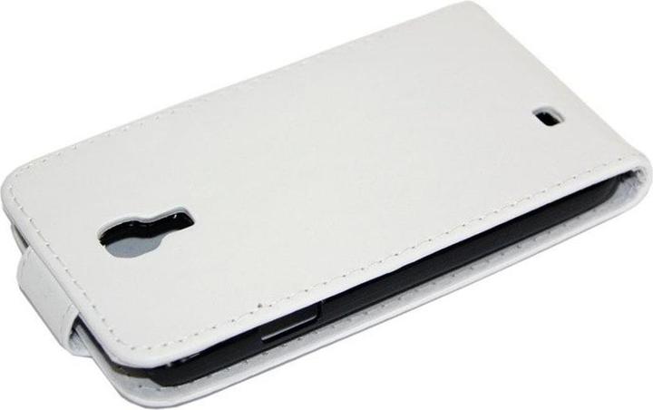 Produktbild König Design Tasche (Flip) Samsung I9500 Galaxy S4 weiss (Samsung Galaxy S4)