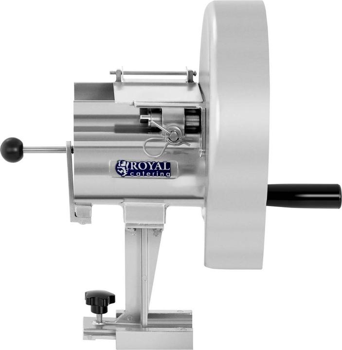 Produktbild Royal Catering Gemüseschneider Gastro 230 mm Edelstahl Küchenmaschine Gemüseschneidemaschine