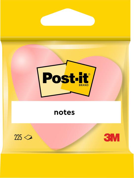 Produktbild Post-it Herz (7 x 7 x 12.5 cm)