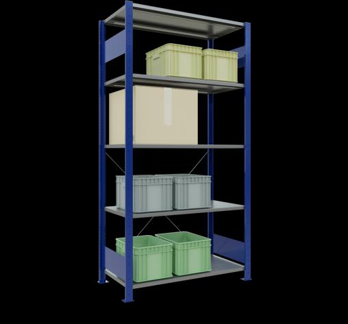 Actual product image Schulte Lagertechnik boltless shelving