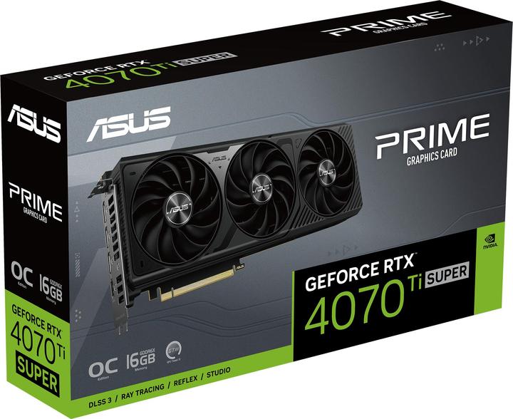 Image du produit ASUS Prime GeForce RTX 4070 Ti Super OC (16 Go)