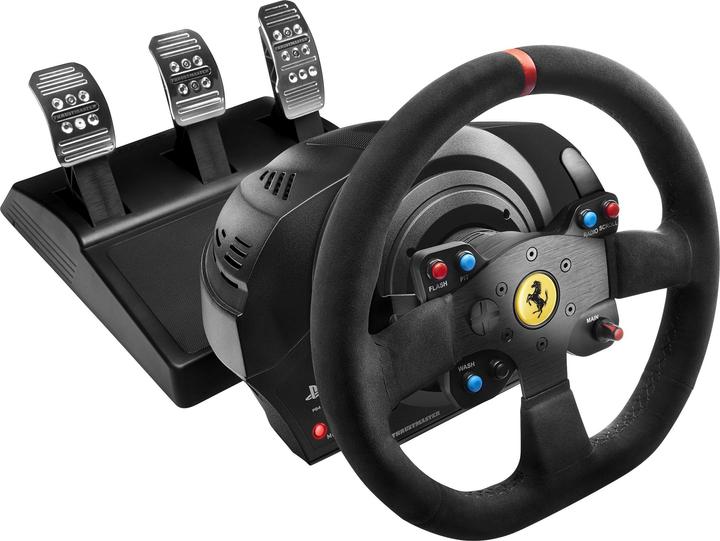 Productafbeelding Thrustmaster T300 Ferrari Integrale RW Alcantara Editie (PS4, PS3, PS5, PC)