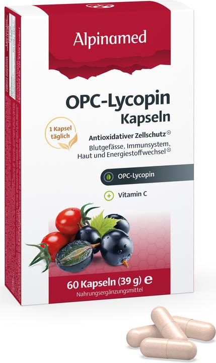 Produktbild Alpinamed Opc Lycopin (60 Stück, Kapseln, 63 g)