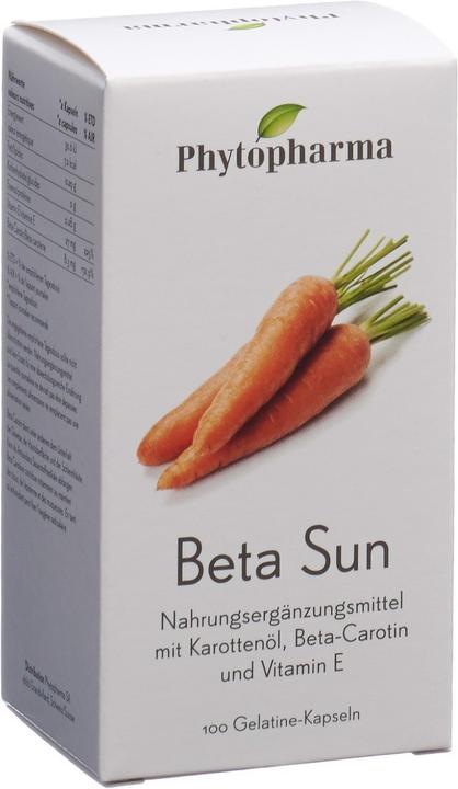 Phytopharma Beta Sun (100 Stück, Kapseln, 80.50 g)