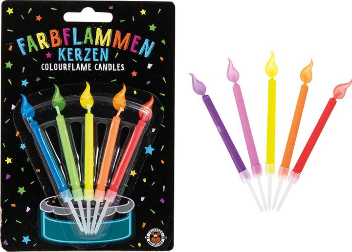 Produktbild Trendhaus Farbflammen Birthday Fun (5 x)