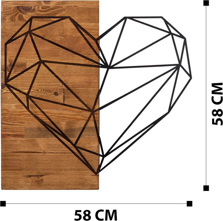 Produktbild Wallxpert Kannon (58 x 58 x 3 cm)