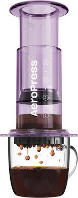 Aeropress Clear Purple - Lila Kaffeemaschine