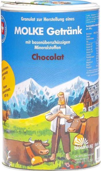 Actual product image Biosana Whey Granules Chocolat (1 Piece, Granulate, 500 g)